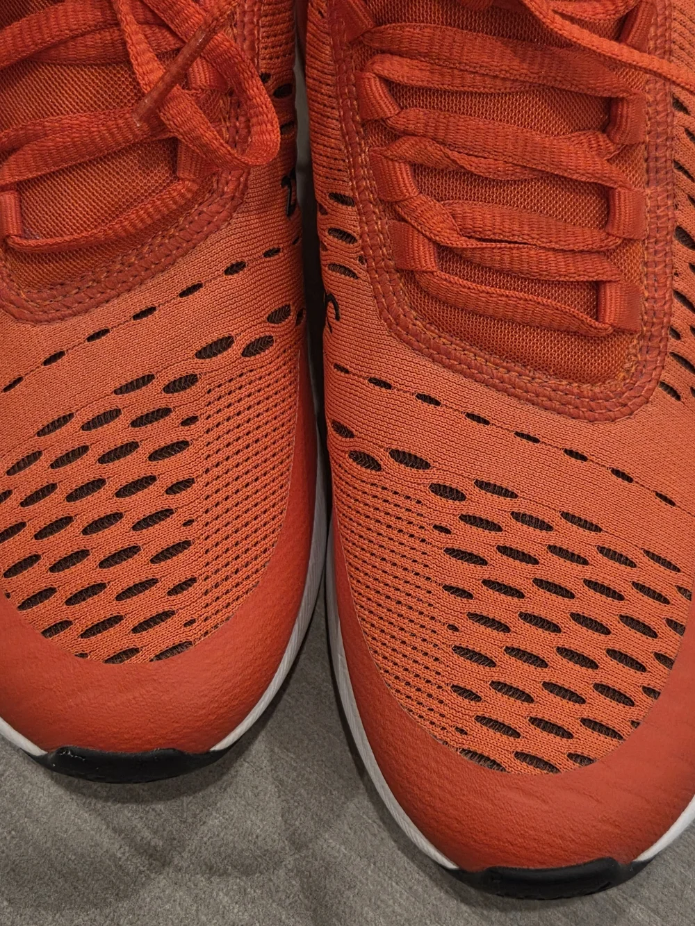 Nike Kids Air Max 270 Sneakers - Red with Black Accents